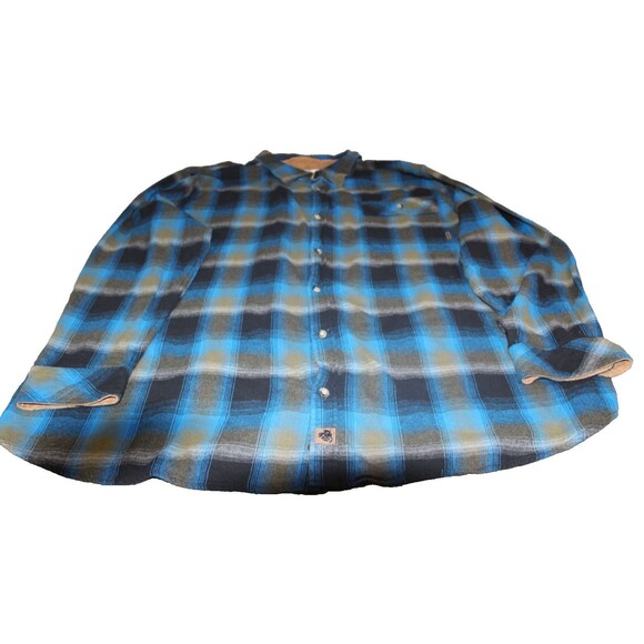 Legendary Whitetails Men's Journeyman Flannel Line Shirt Jacket Snap Buttons 4XT - Picture 1 of 16